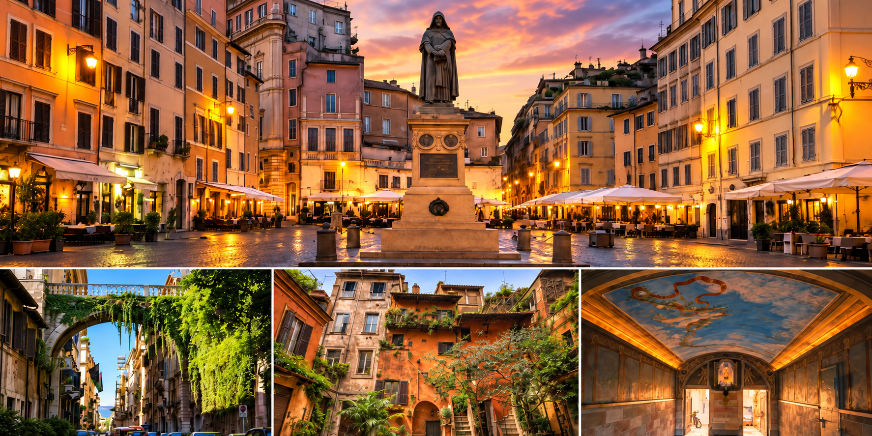 Campo de' Fiori e la Roma nascosta